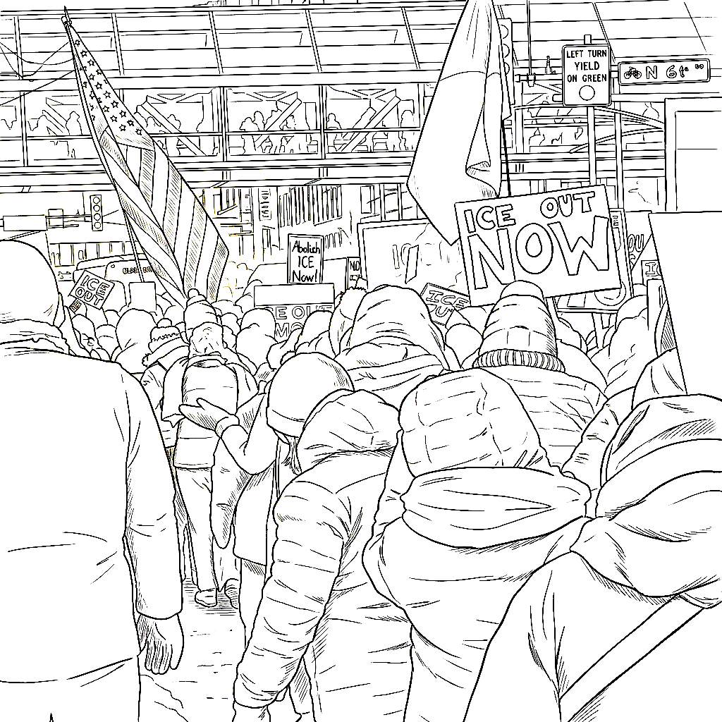 ICE OUT NOW: A Limited Edition Fundraiser Coloring Book