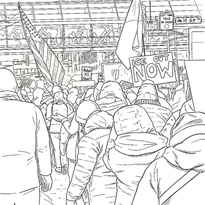 ICE OUT NOW: A Limited Edition Fundraiser Coloring Book